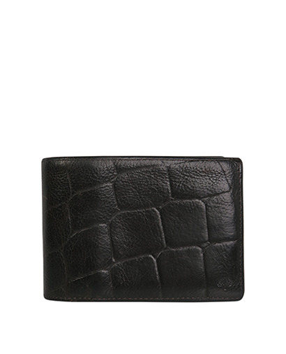 Mulberry Croc Wallet, front view